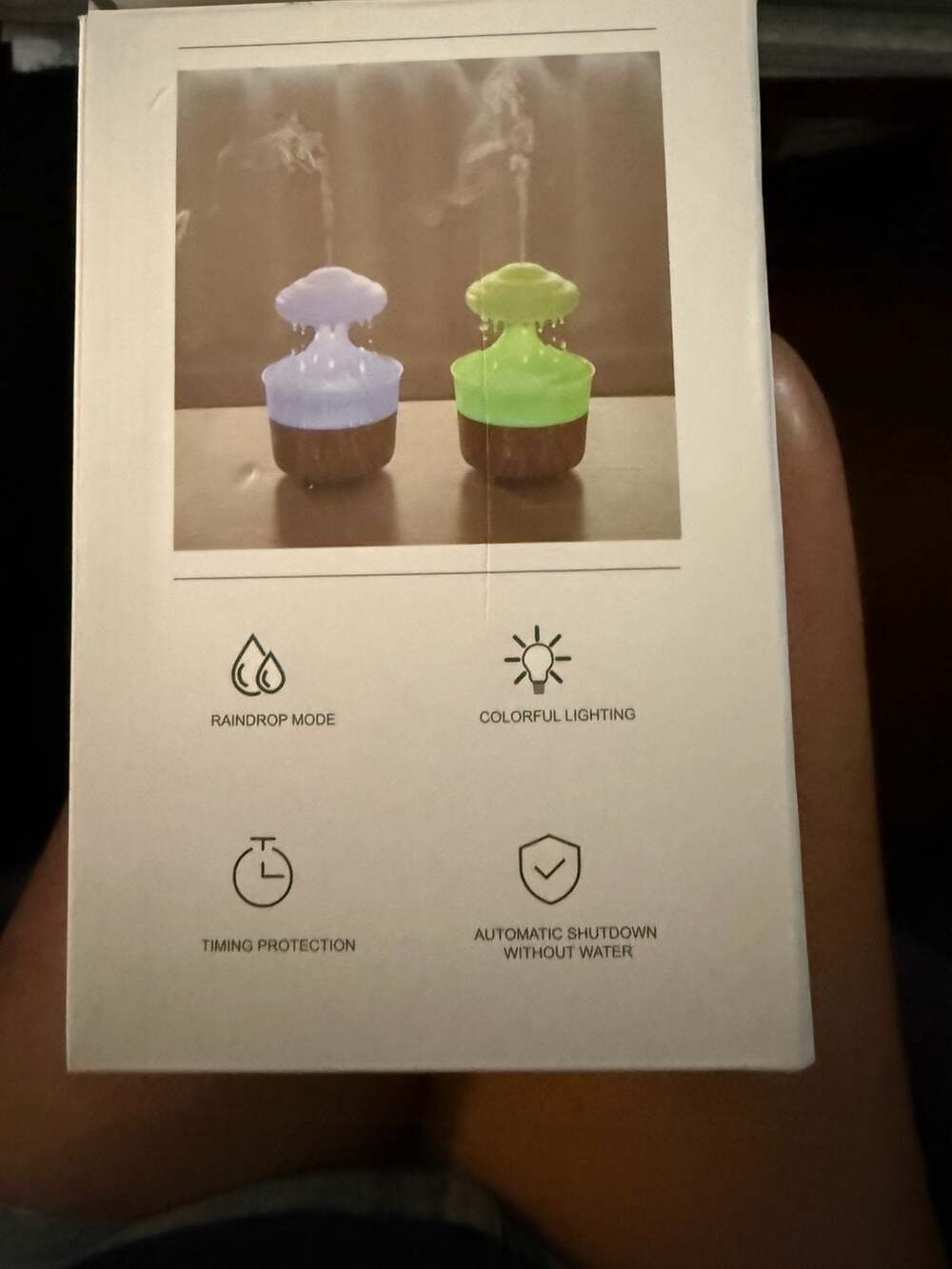 Water Drop V50 Aromatherapy Machine Rain Cloud Humidifier